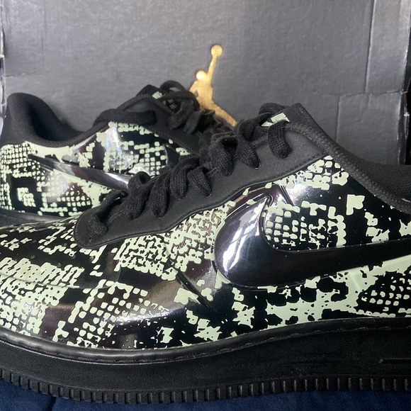 Nike Air Force 1 Foamposite Pro Cup Glow Snakeskin Shoes(Men’s) - Picture 4 of 9